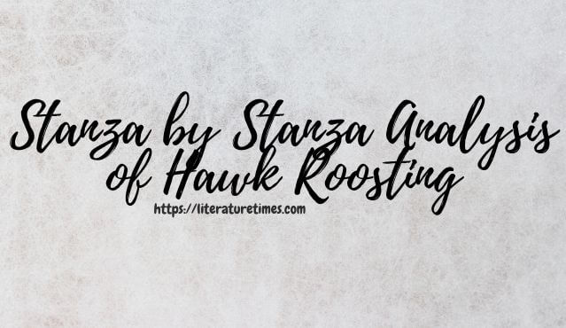 Stanza by Stanza Analysis of Hawk Roosting