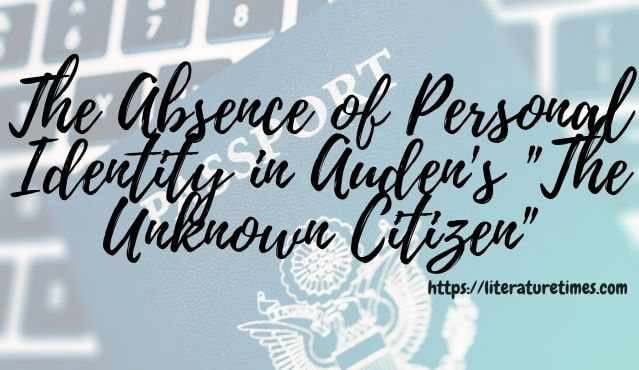 unknown citizen identity