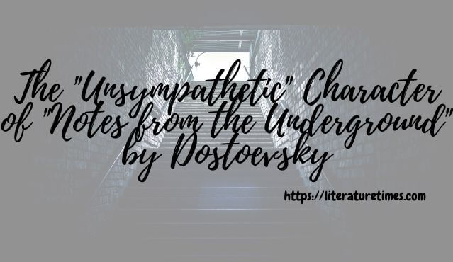 character of notes from the underground