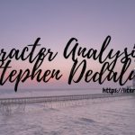 Character-Analysis-of-Stephen-Dedalus-1