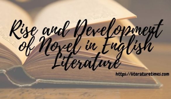 origin and development of novel in english literature