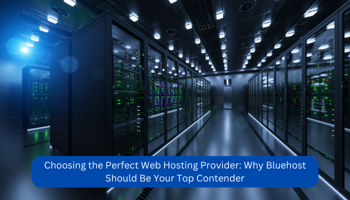 Choosing the Perfect Web Hosting Provider Why Bluehost Should Be Your Top Contender