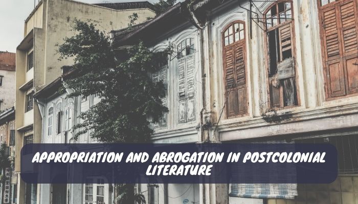 Appropriation and Abrogation in Postcolonial Literature