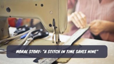 Moral Story A Stitch in Time Saves Nine