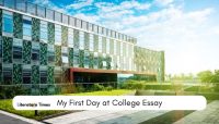 my first day at college